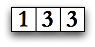 A sample chromosome for the shortest path problem with
\(\psi=4\)